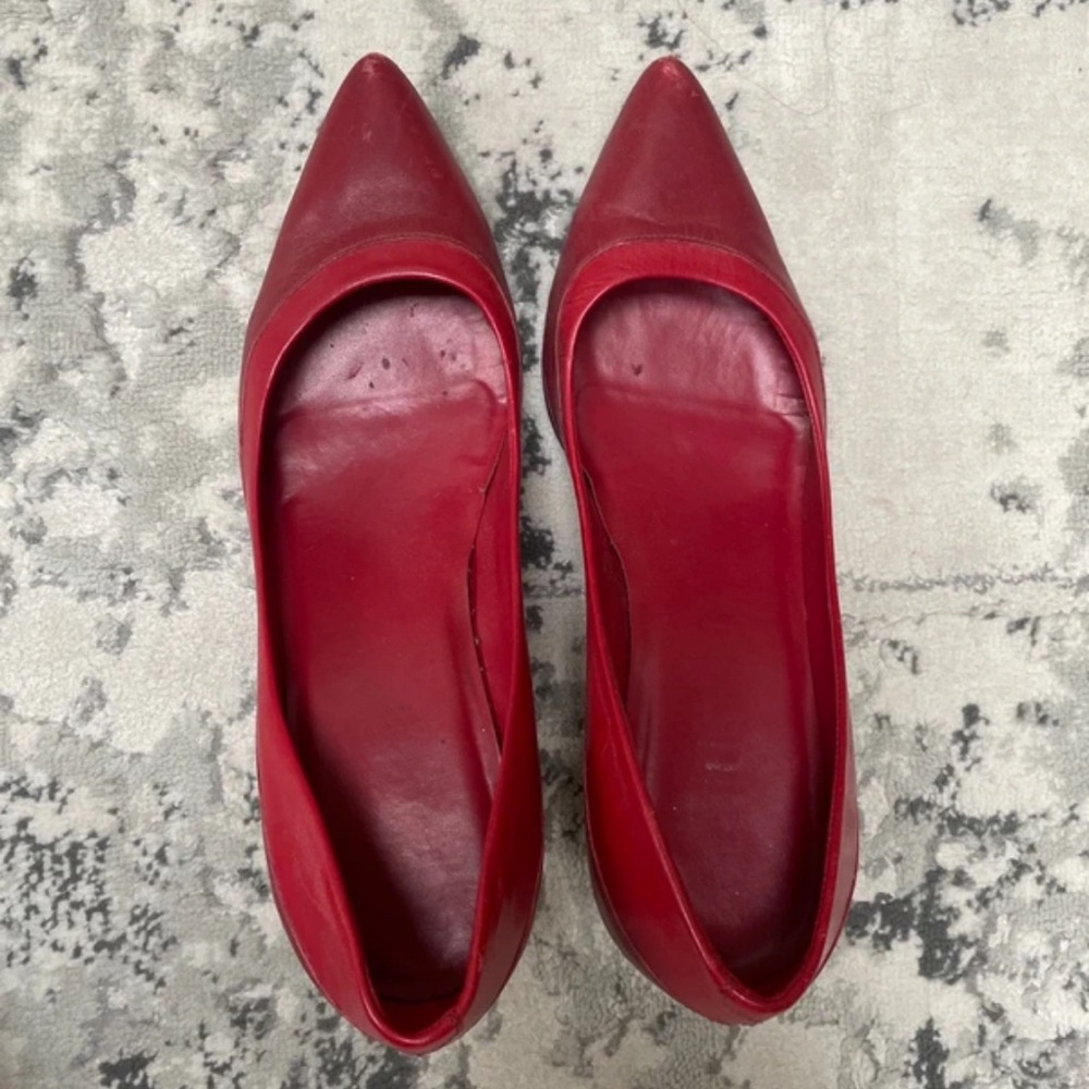 Elegant Red Women's Loafers